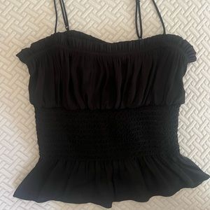 FREE PEOPLE BLACK TANK TOP